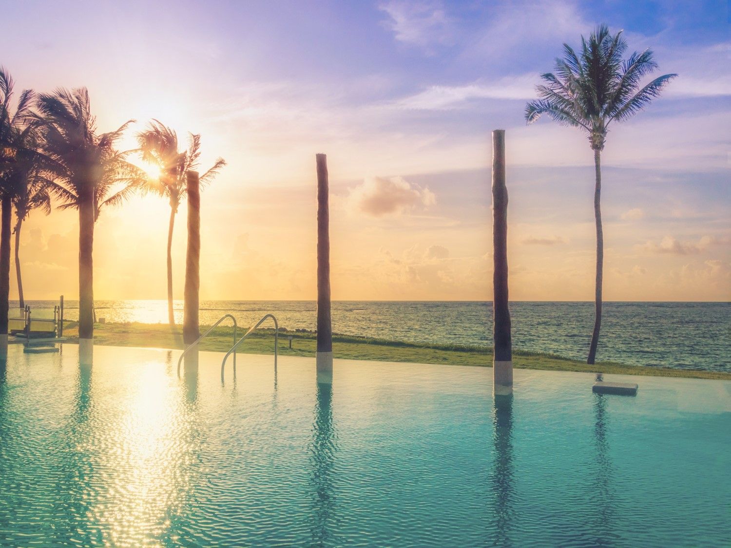 Cancun Yucatan Generic pool with ocean view