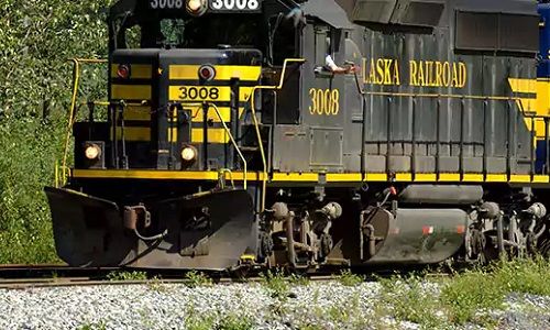 Alaska - Railroad, train, cruisetour